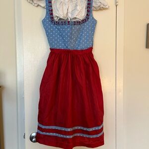 Authentic German Drindl Oktoberfest Dress XS/ 34 Steindl